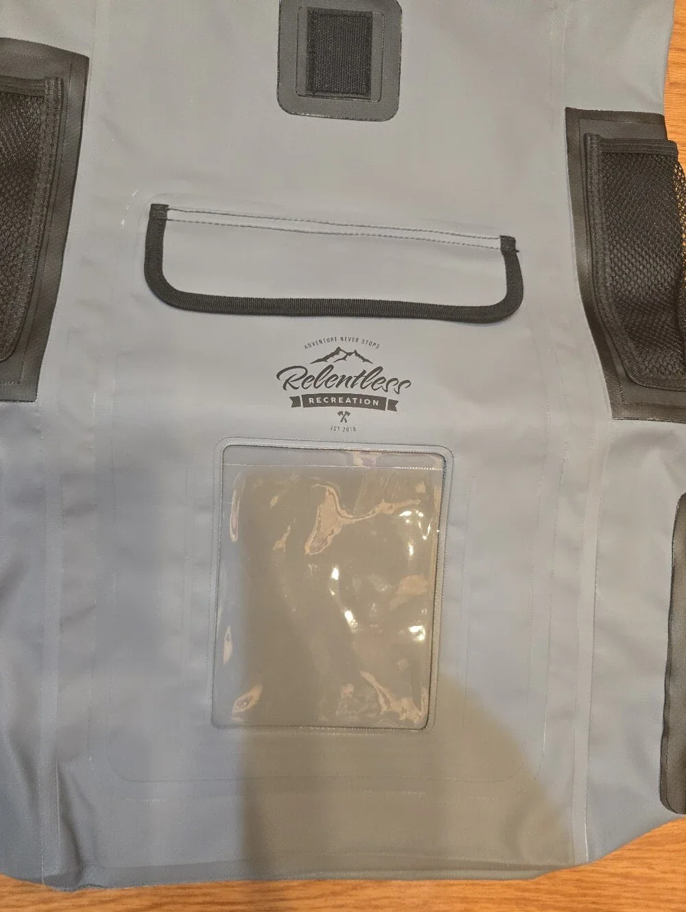 New Relentless Recreation 30L Grey/Gray Dry Large Bag Backpack